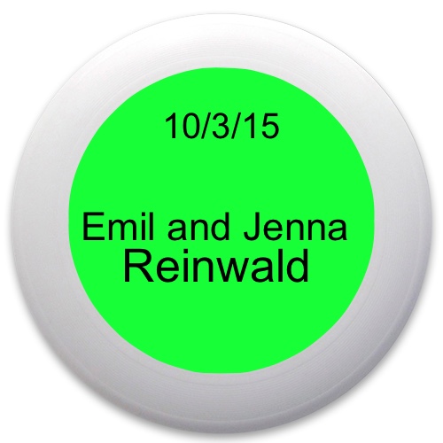 Design 108501 Disc Golf and Ultimate Discs
