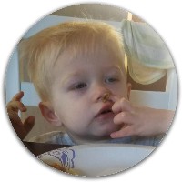 Peanut butter booger