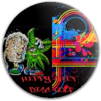 Hippy shit disc golf