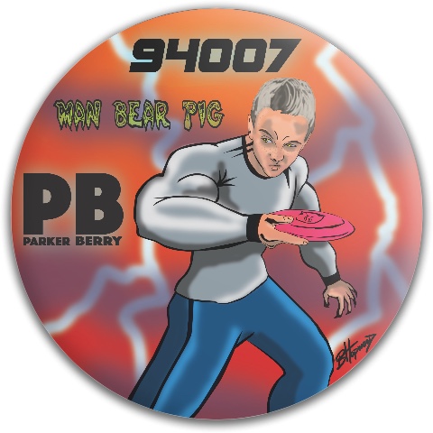 Design 356007 Disc Golf and Ultimate Discs