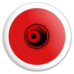 Lights Skin and Earth Red Disc Golf and Ultimate Discs Image