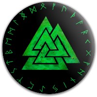 Valknut, Green