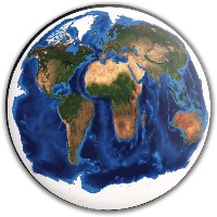Flat Earth Disc