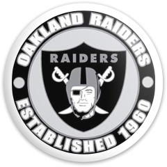 Raiders baby Disc Golf and Ultimate Discs Image