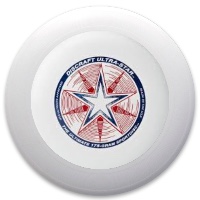 A cool design that has a frisbee on