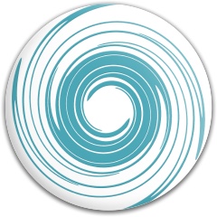 Teal Swirl