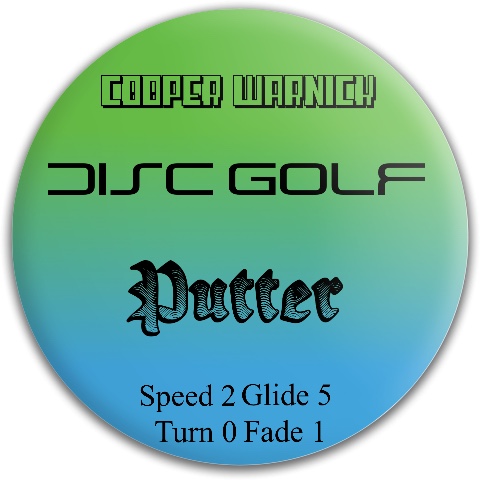 Design 490798 Disc Golf and Ultimate Discs