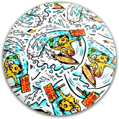 Surfing Mule