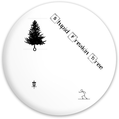 Design 502311 Disc Golf and Ultimate Discs