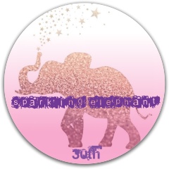 Sparkling elephant