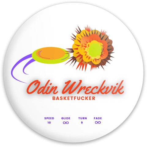 Design 597720 Disc Golf and Ultimate Discs