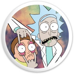 Rick and Morty Disc Golf and Ultimate Discs Image