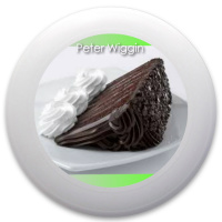 Lindas Fudge cake disc