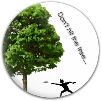 Dont hit the tree