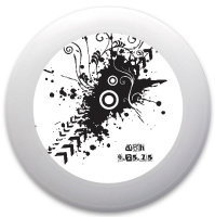 AH graffiti style ultimate frisbee