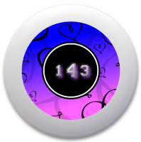 I love you disc Disc Golf and Ultimate Discs Image