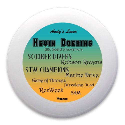 Design 288917 Disc Golf and Ultimate Discs