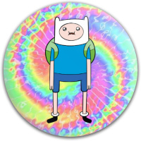 Tie Dye Finn Disc Golf and Ultimate Discs Image